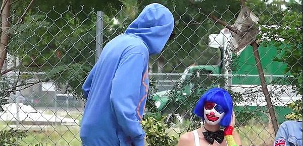  StrandedTeens - Dirty clown gets into some funny business